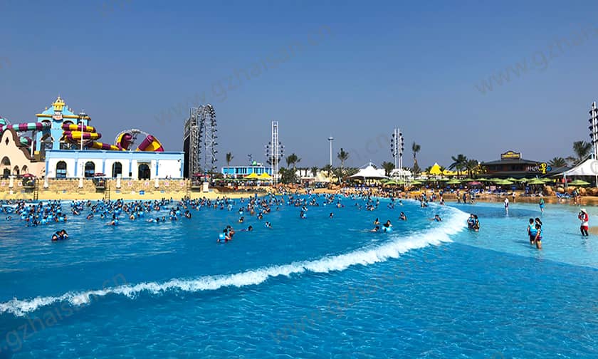 浙江宁波阿拉的海水上乐园