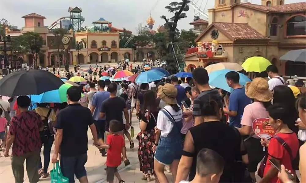 jinnianhui今年会游乐参与打造的欢乐海岸PLUS三天迎客超16万人！